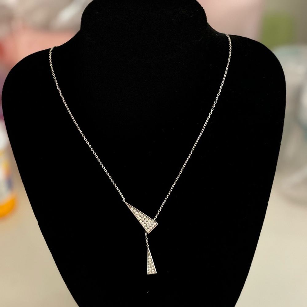 Touchstone Crystal by Swarovski Point of View necklace